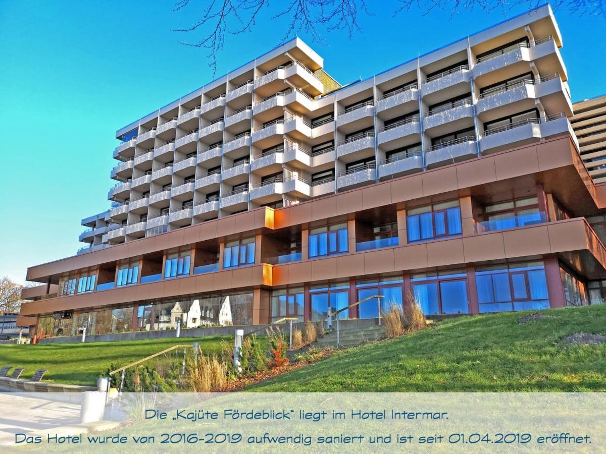 Fewo1846 Intermar - Kajuete Foerdeblick - Familienfreundliches Studioapartment Mit Balkon Und Meerblick Gluecksburg Exterior photo