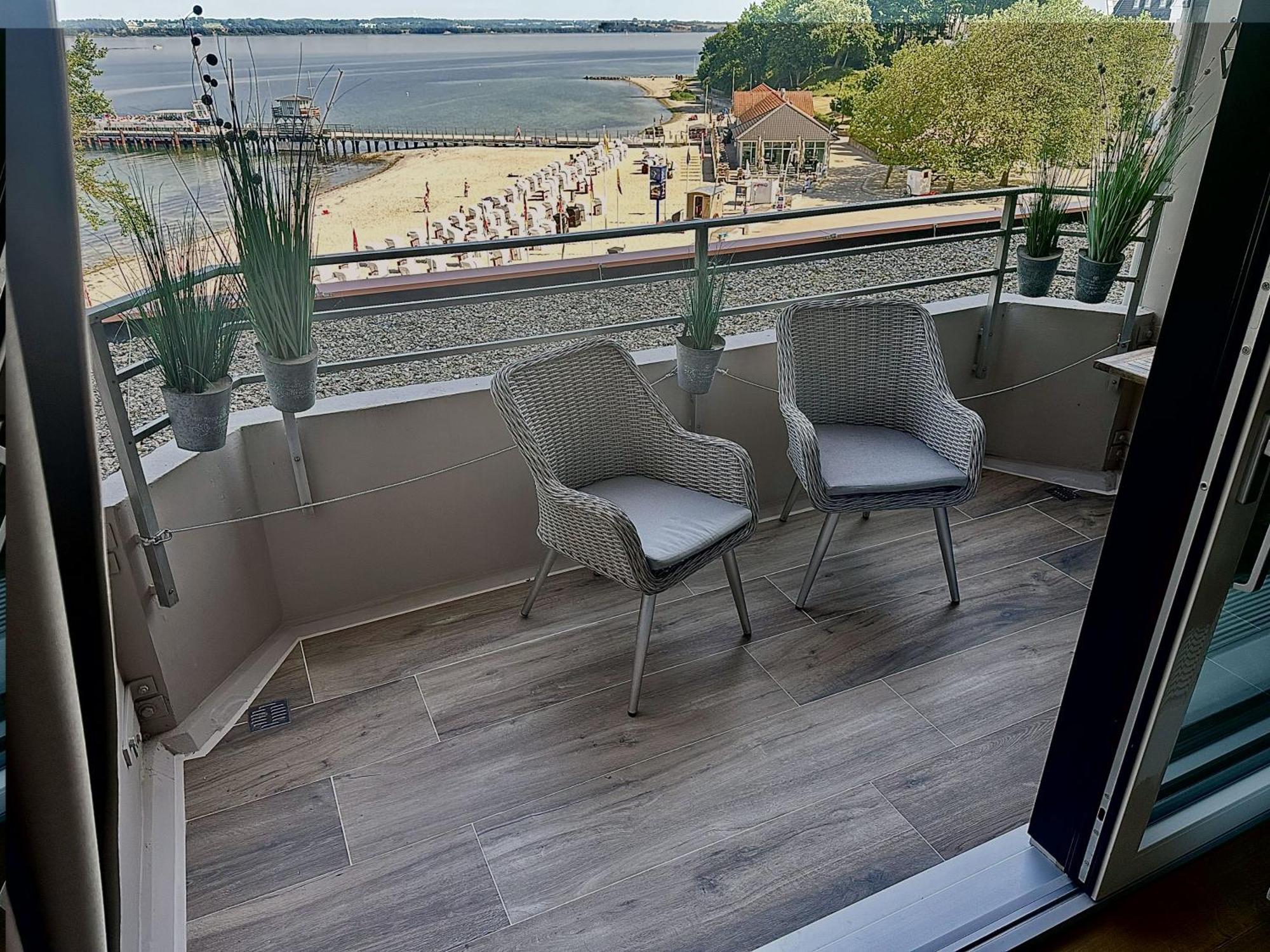 Fewo1846 Intermar - Kajuete Foerdeblick - Familienfreundliches Studioapartment Mit Balkon Und Meerblick Gluecksburg Exterior photo